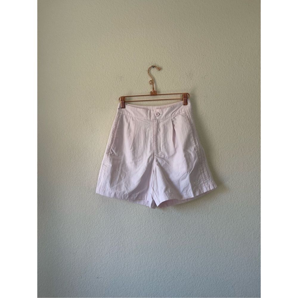 NWT adidas Originals 'Tennis Luxe' logo tailored high waisted shorts size xs